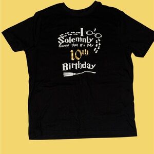 Boys Harry Potter Birthday T-shirt